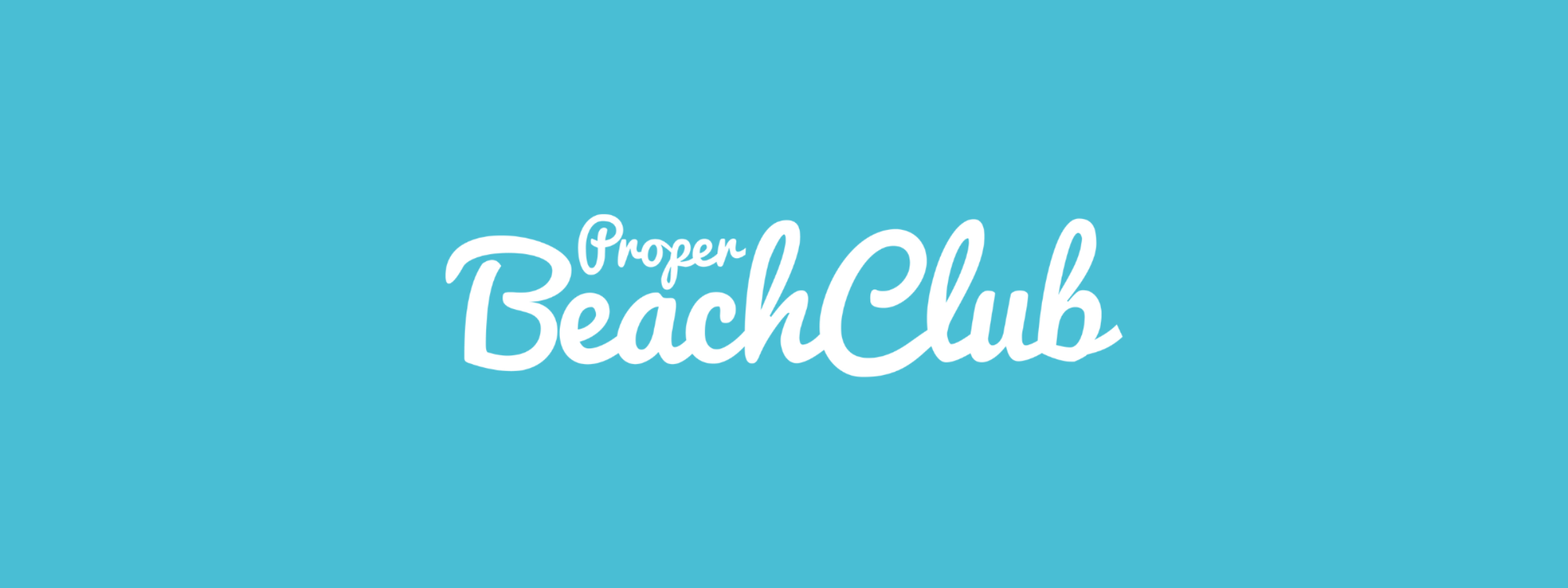 PROPER BEACH CLUB DROP - Proper Streetwear