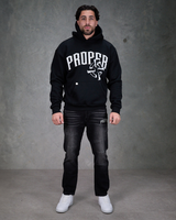 PROPER OFFSET HOODIE BLACK