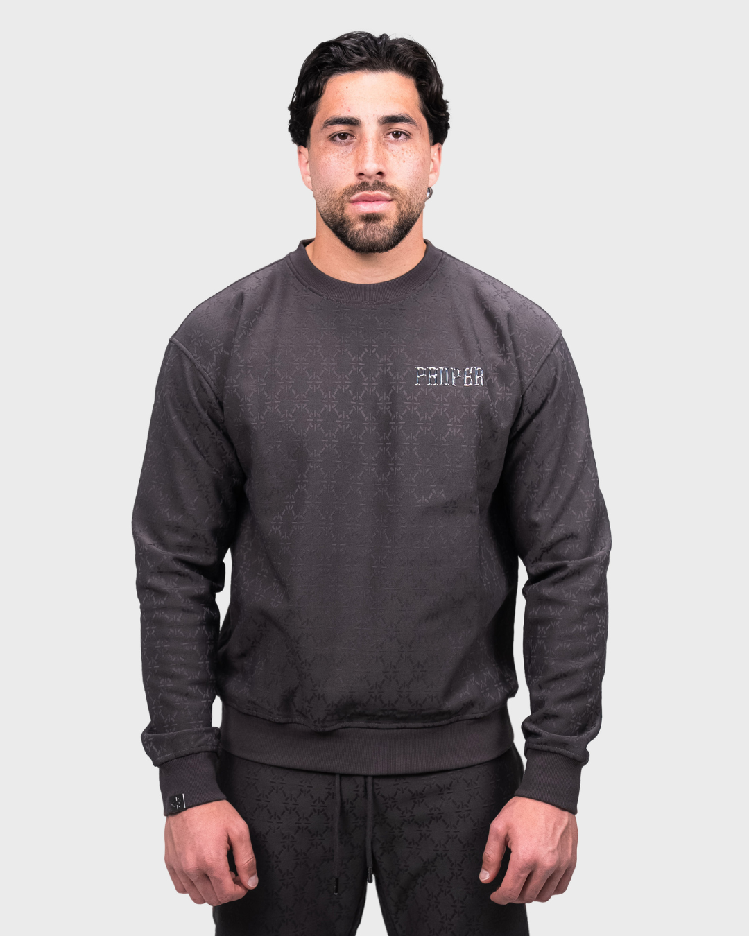 PHANTOM CREWNECK CHARCOAL