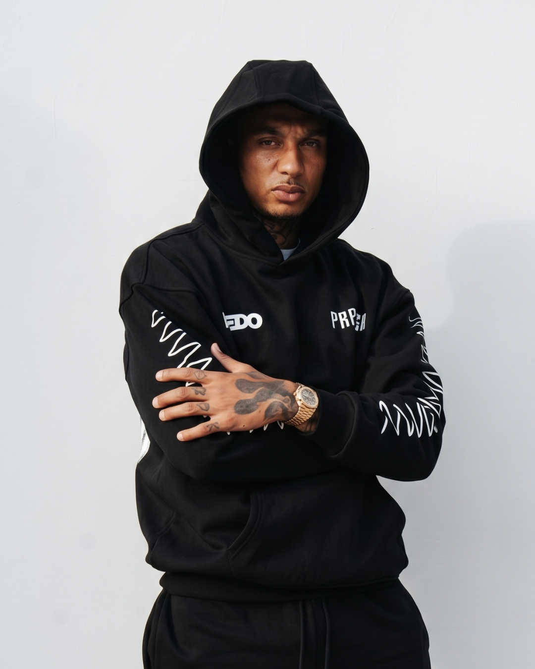 MOTION SICKNESS HOODIE BLACK
