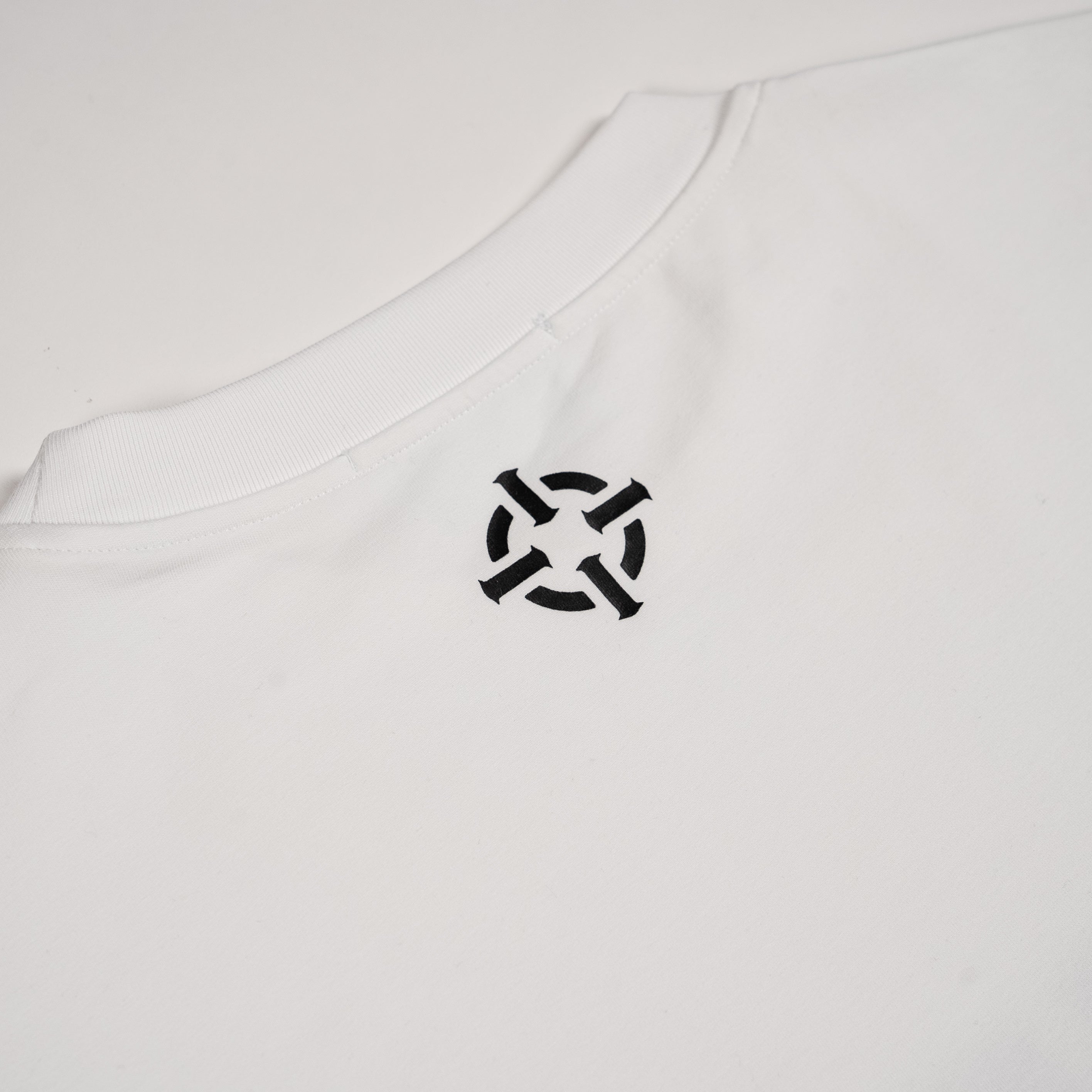 PROPER OG FITTED TEE WHITE/BLACK