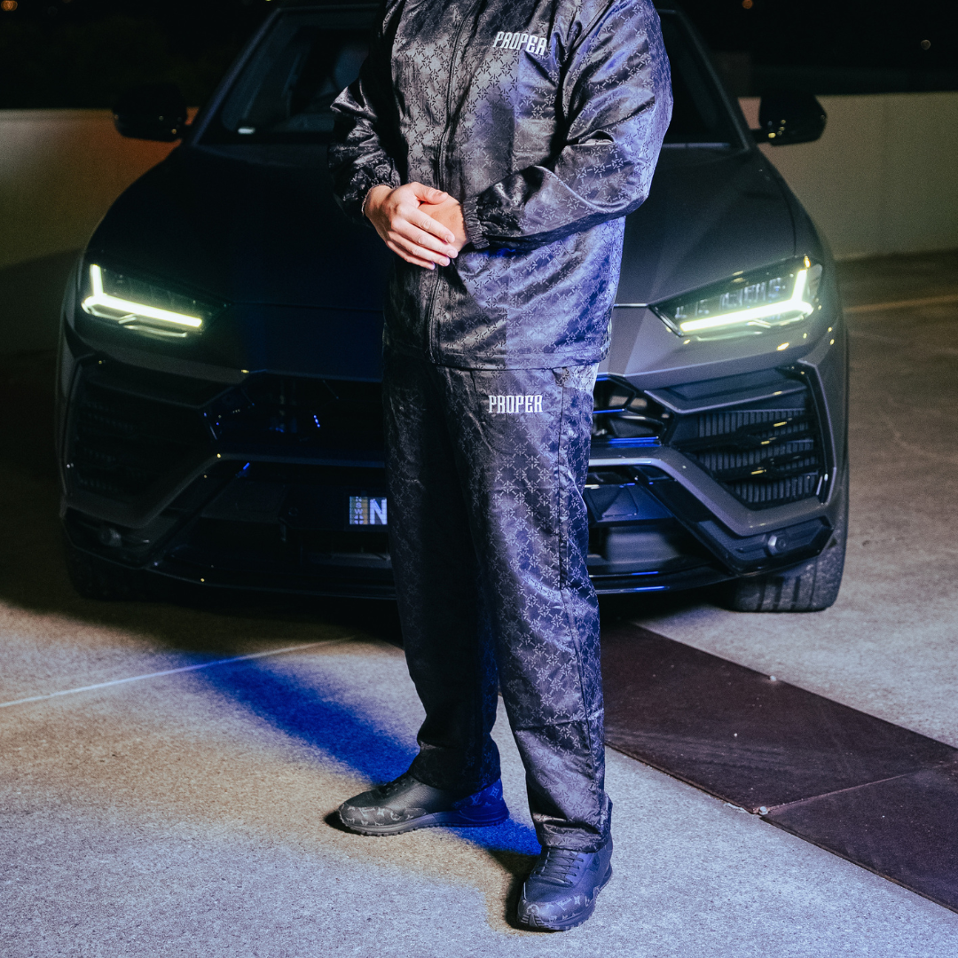 PROPER CHROME PANTS BLACK