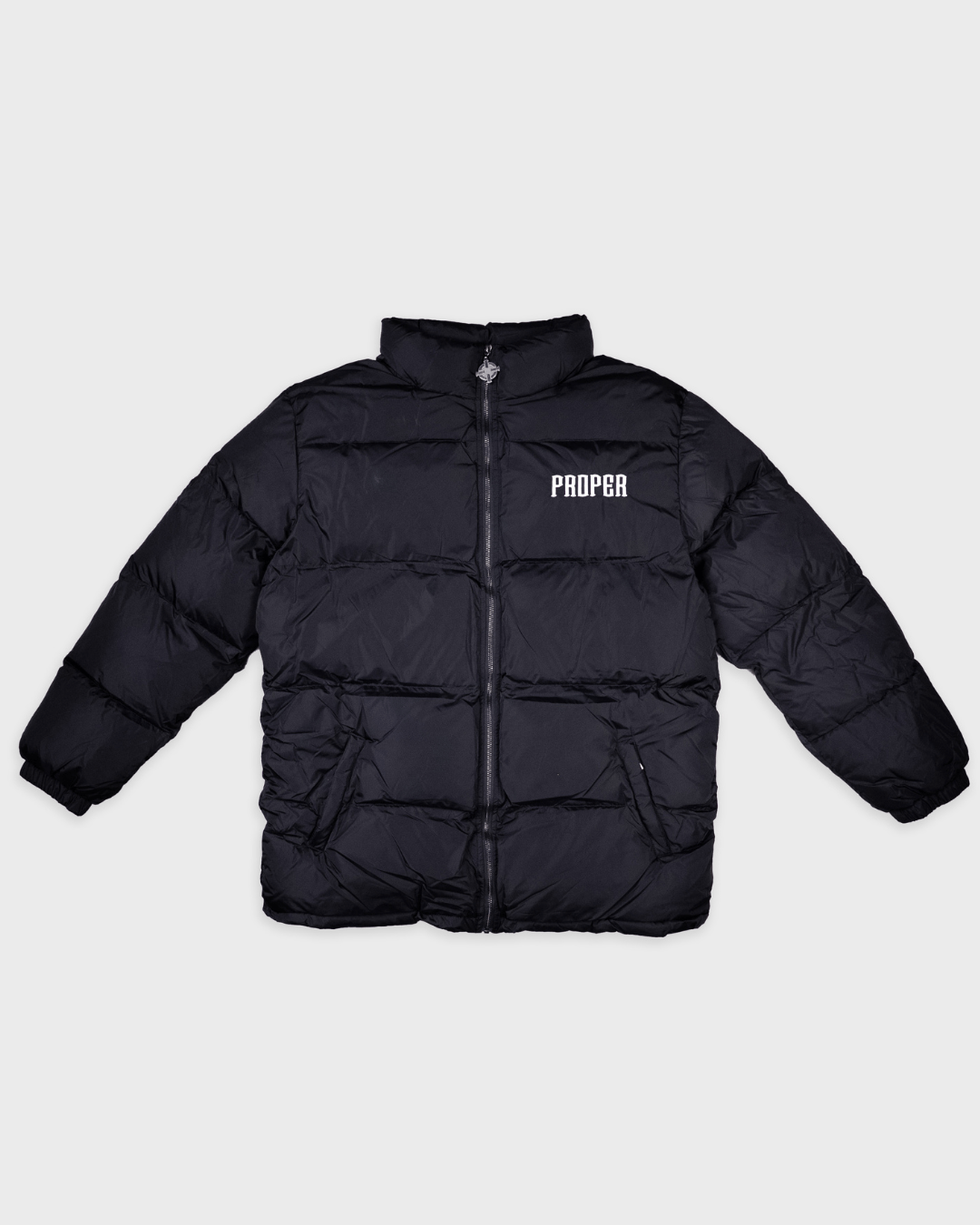 BLACK ICE PUFFER JACKET - Proper Streetwear