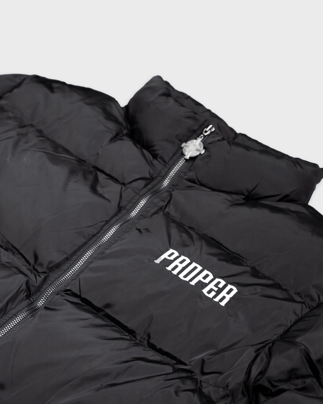 BLACK ICE PUFFER JACKET - Proper Streetwear