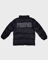 BLACK ICE PUFFER JACKET - Proper Streetwear