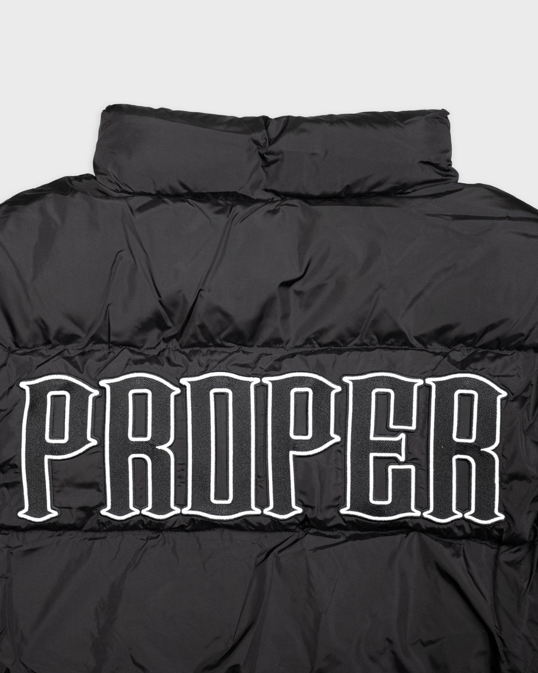 BLACK ICE PUFFER JACKET - Proper Streetwear