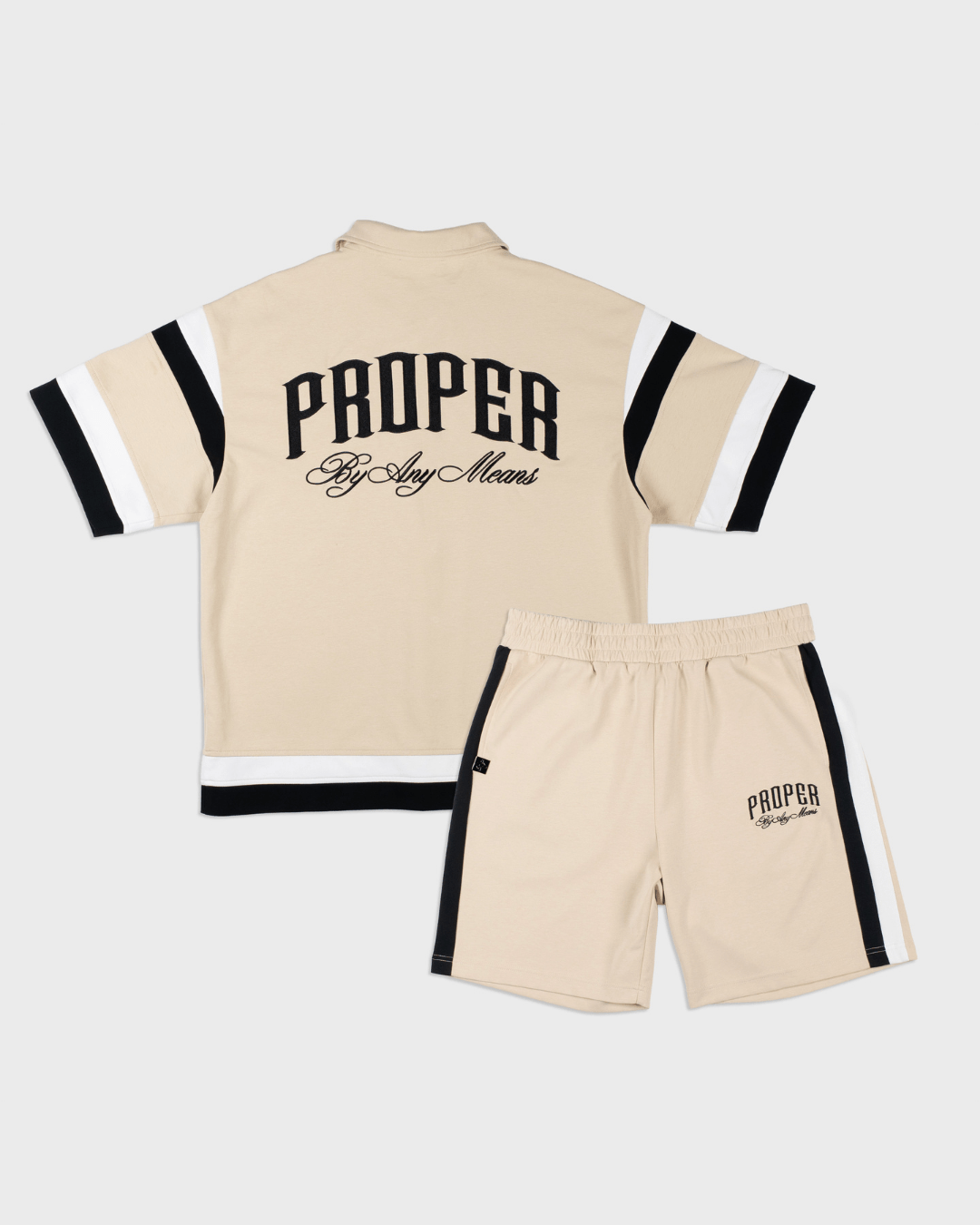 BY ANY MEANS SET STONE - Proper Streetwear