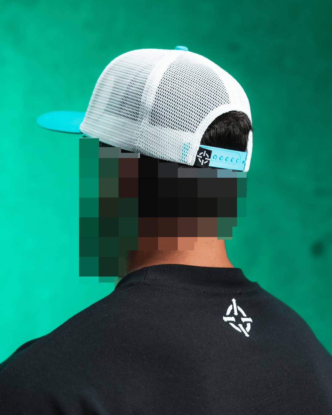 BY ANY MEANS TRUCKER CAP CYAN - Proper Streetwear
