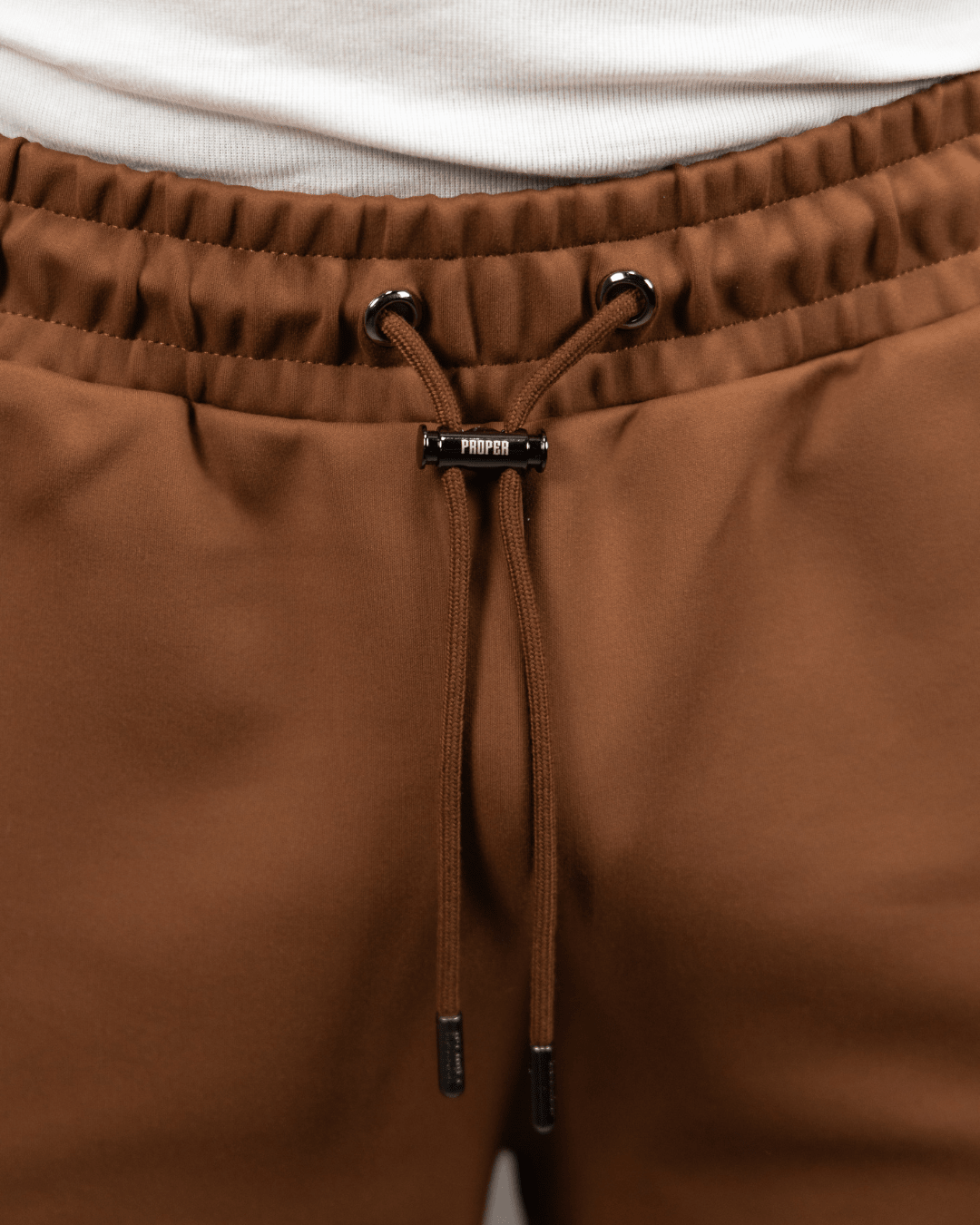 DIAMOND SHORTS BROWN - Proper Streetwear
