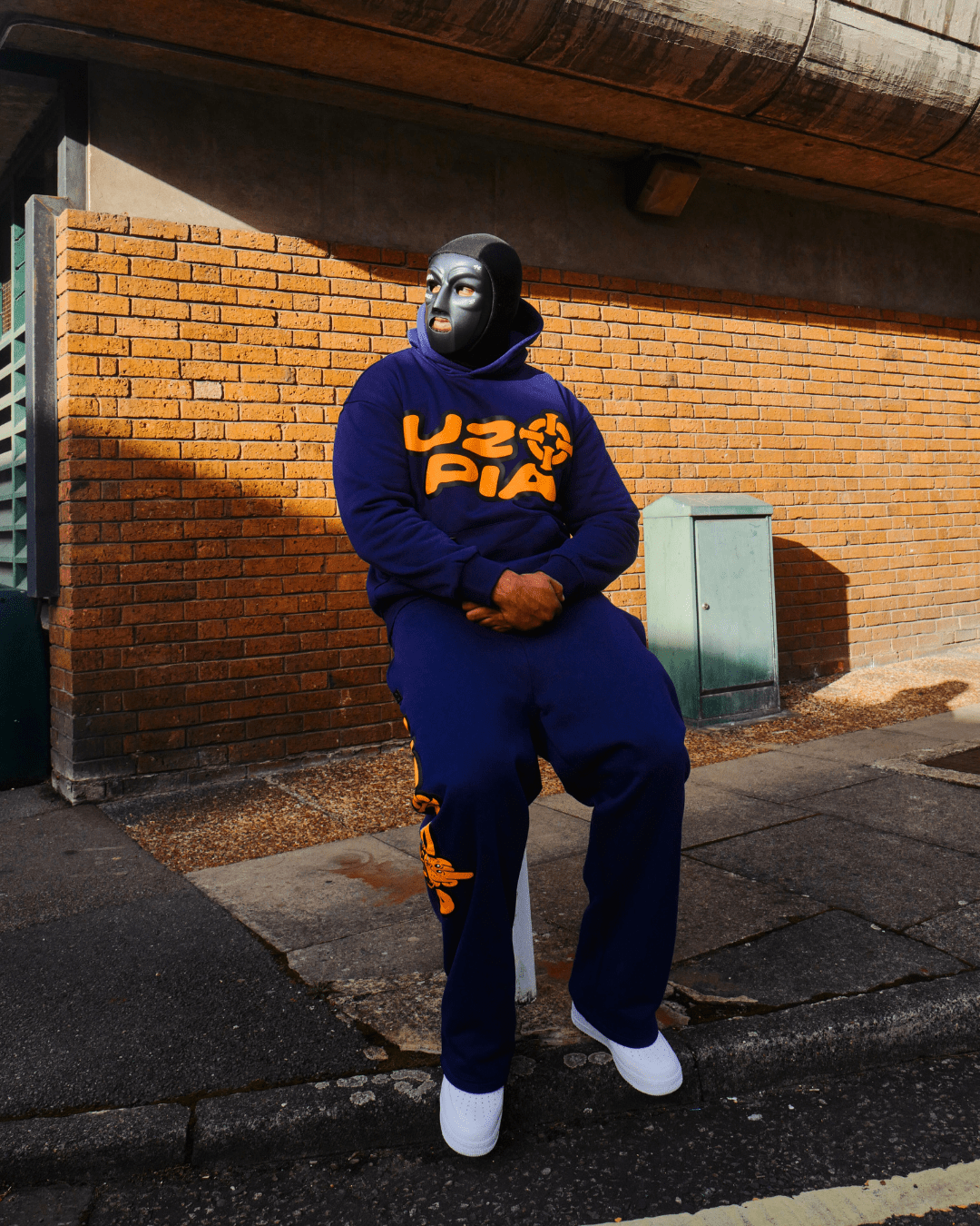 FREE U2OPIA HOODIE SET NAVY - Proper Streetwear