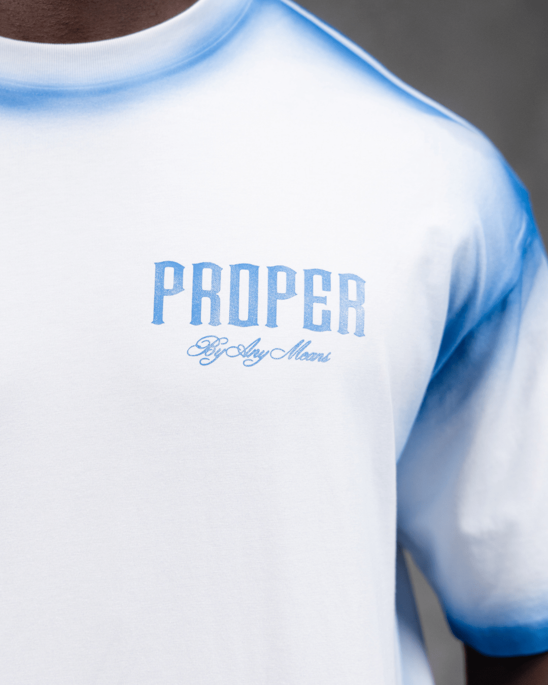 HALO OVERSIZED TEE WHITE - Proper Streetwear