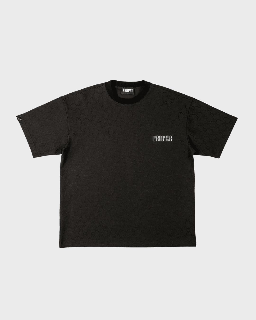 PHANTOM OVERSIZED TEE BLACK - Proper Streetwear