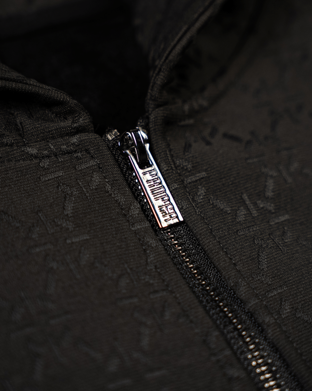 PHANTOM ZIP UP JACKET BLACK - Proper Streetwear