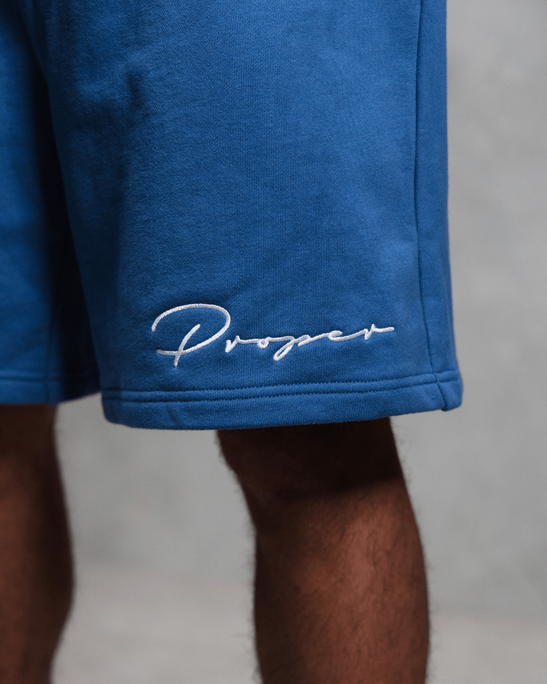 PROPER AUTOGRAPH FT SHORTS BLUE - Proper Streetwear