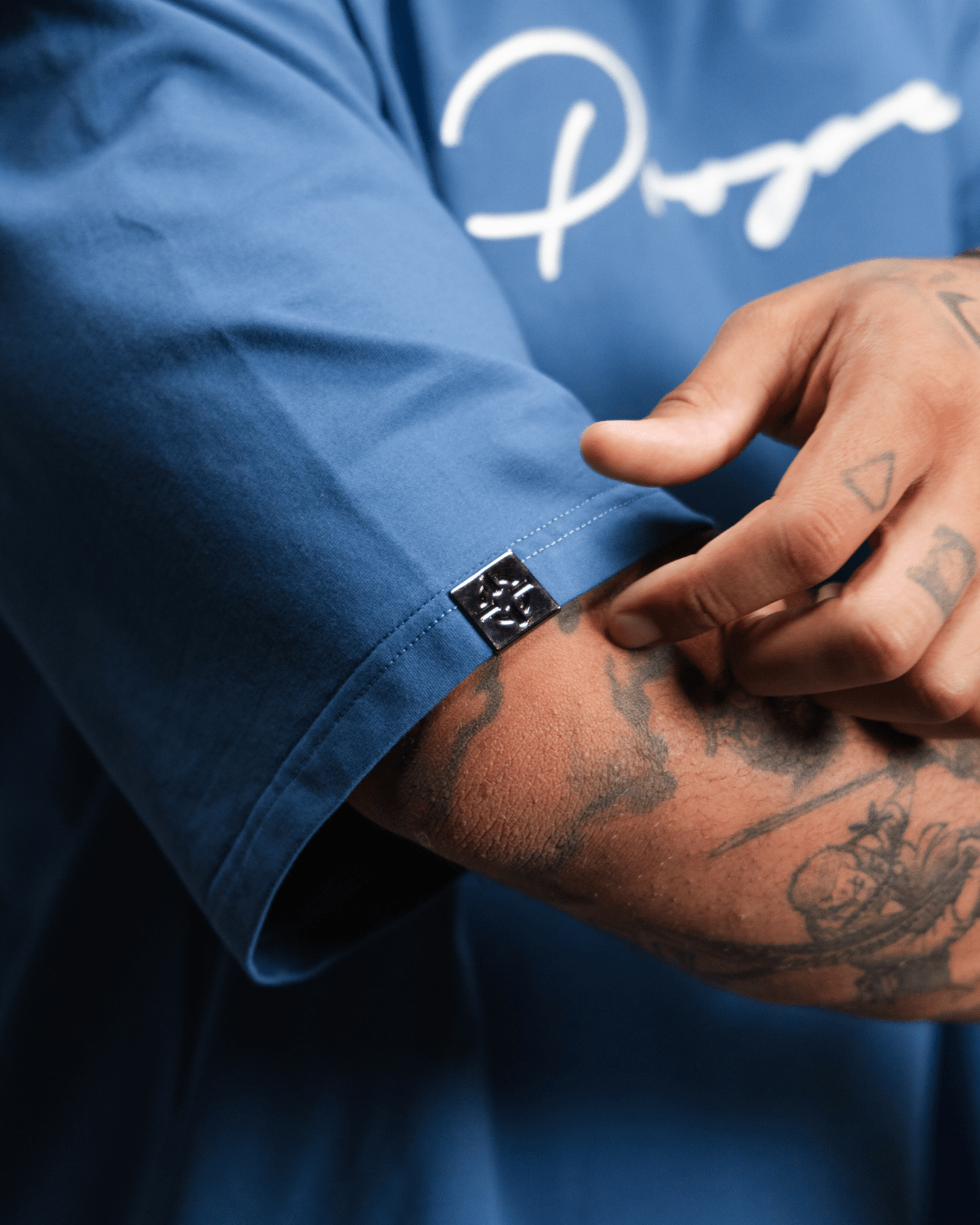 PROPER AUTOGRAPH OVERSIZED TEE BLUE - Proper Streetwear
