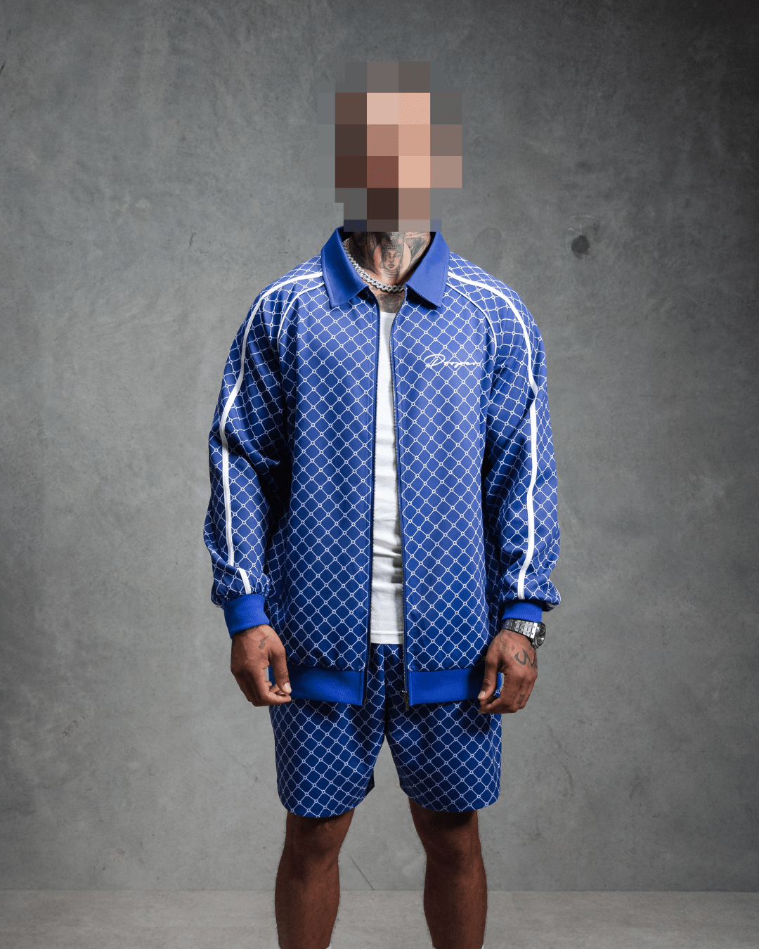 PROPER AUTOGRAPH SHORTS BLUE - Proper Streetwear