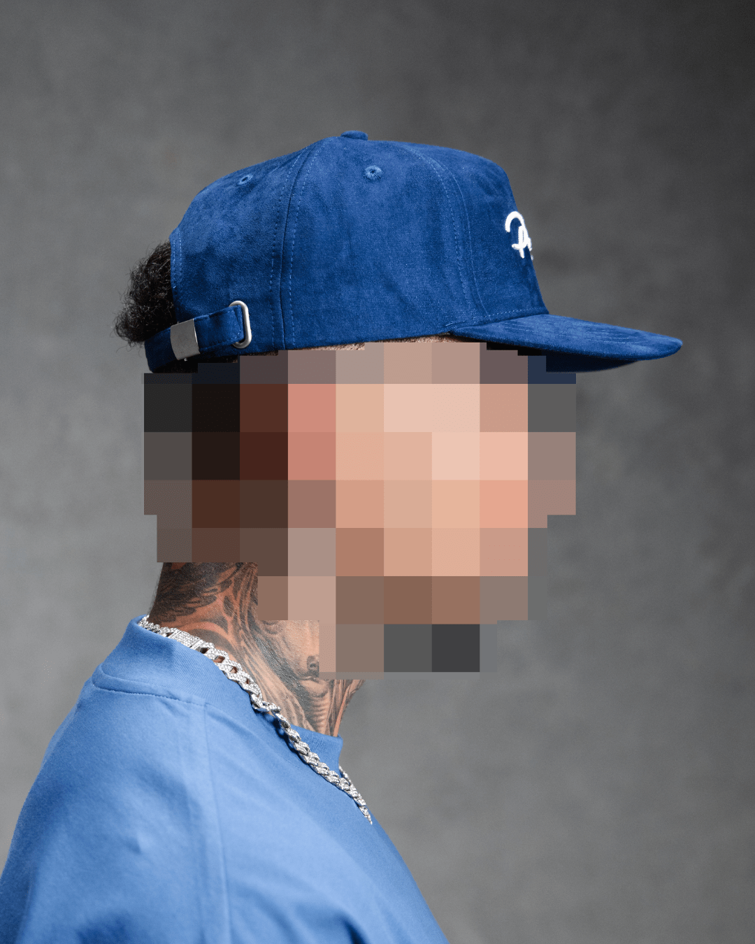 PROPER AUTOGRAPH SUEDE CAP BLUE - Proper Streetwear