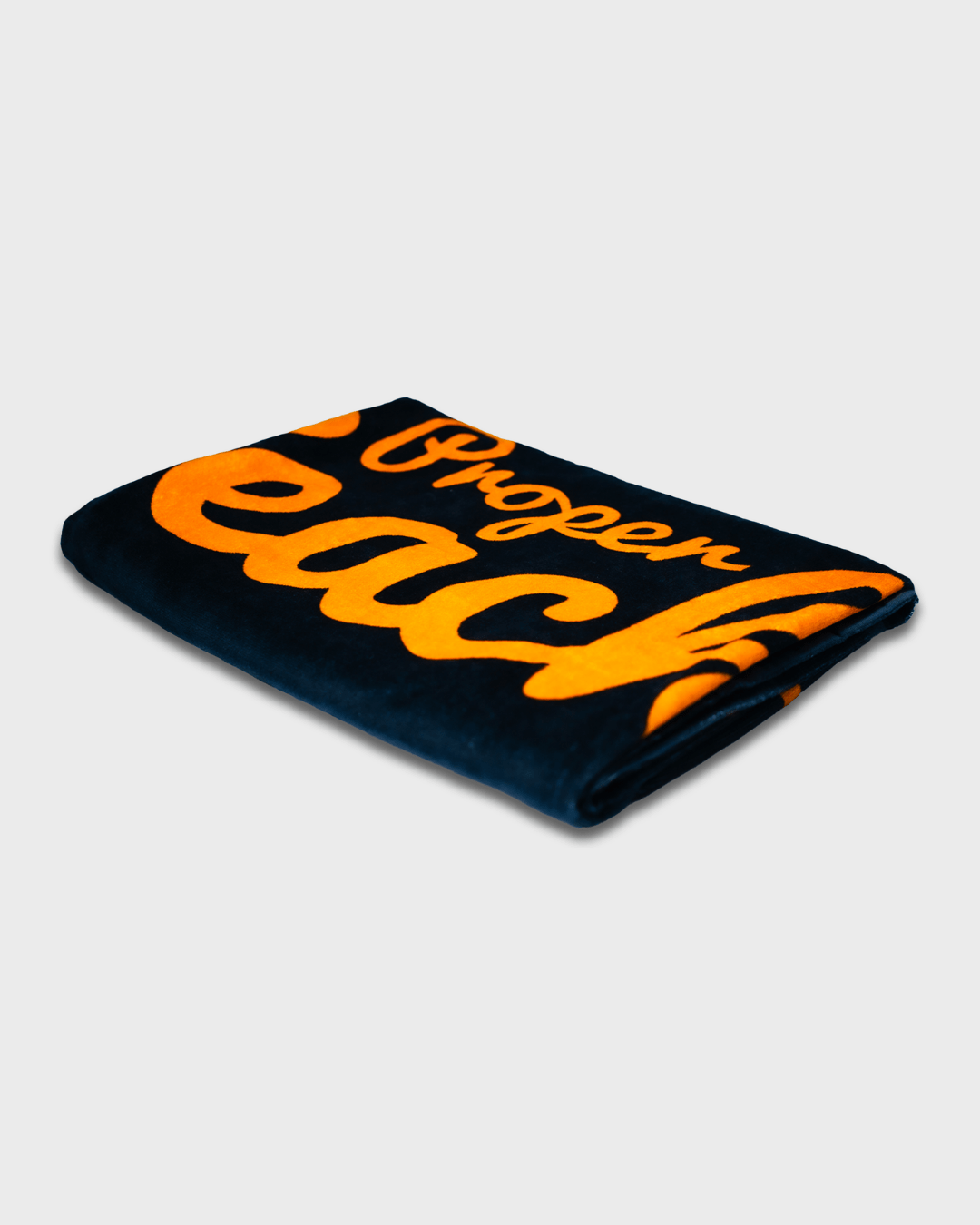 PROPER BEACH CLUB TOWEL BLACK - Proper Streetwear