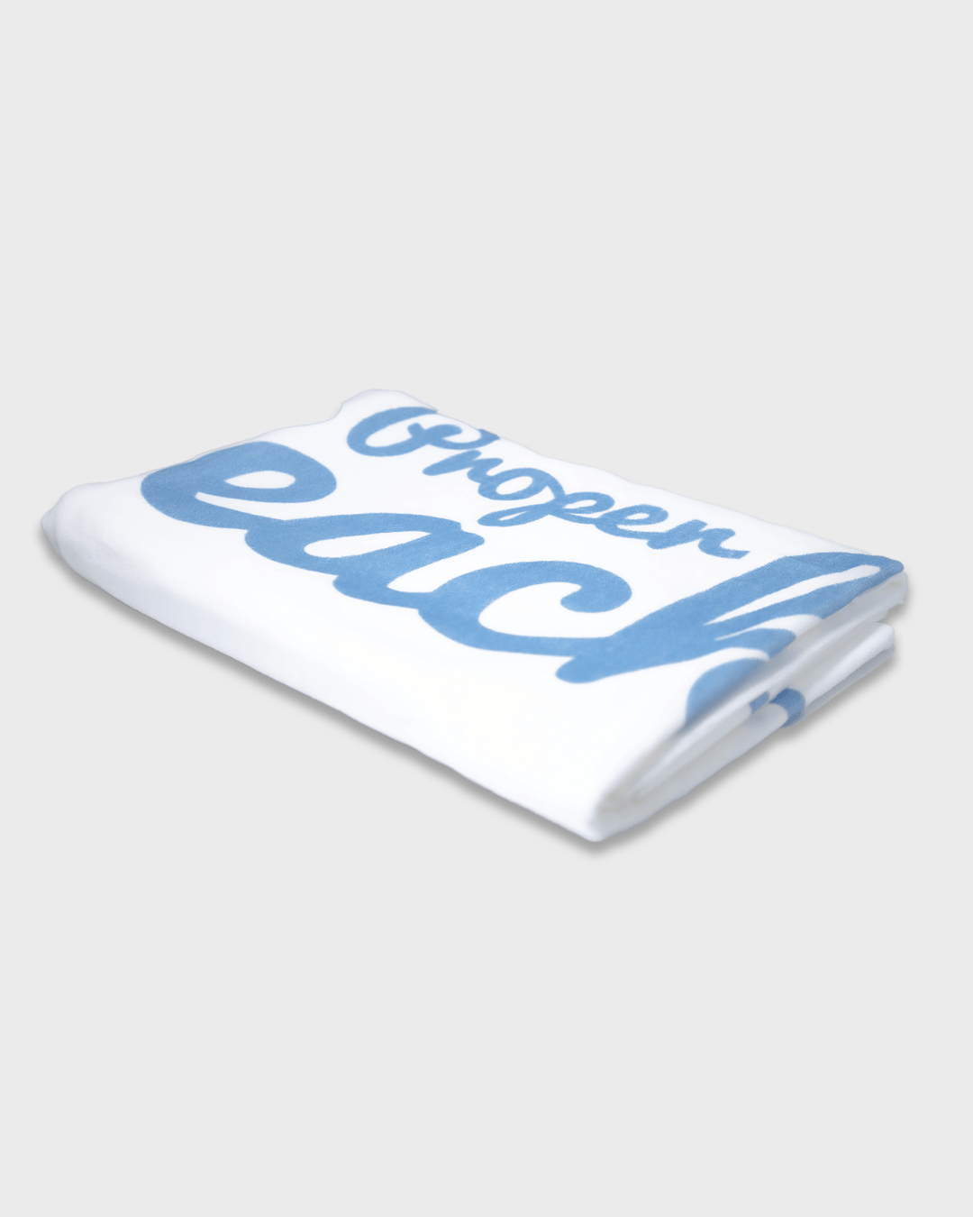 PROPER BEACH CLUB TOWEL WHITE - Proper Streetwear