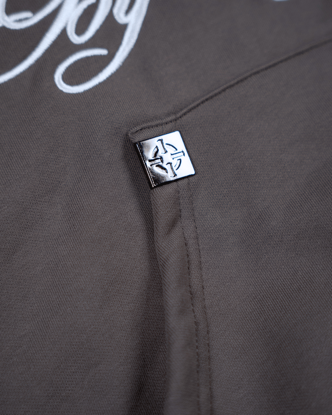 PROPER BY ANY MEANS HOODIE CHARCOAL - Proper Streetwear