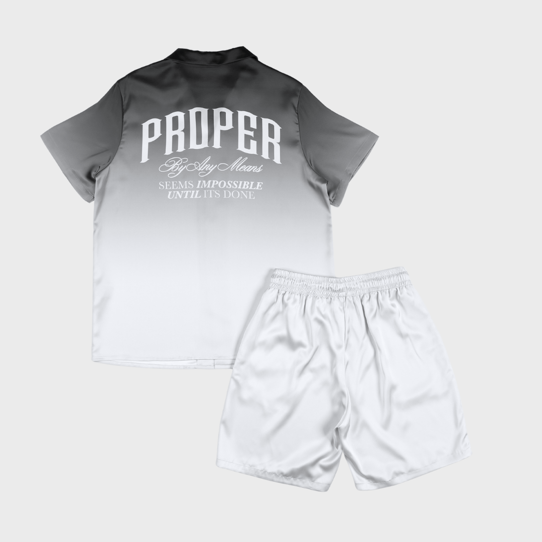 PROPER BY ANY MEANS SILK SET - Proper Streetwear