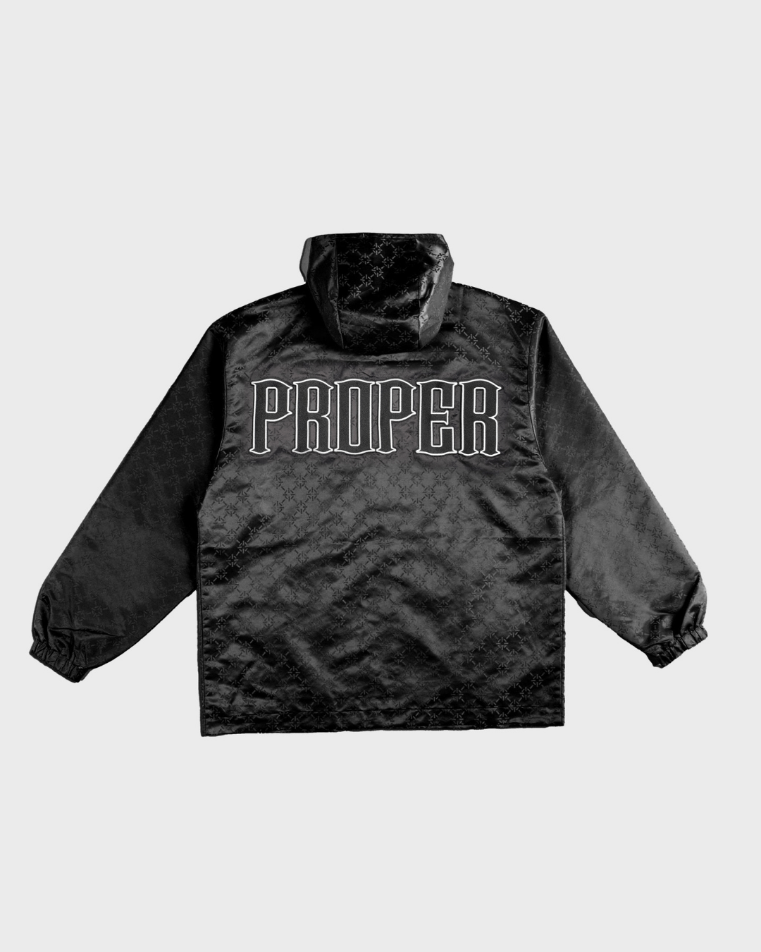 PROPER CHROME JACKET BLACK - Proper Streetwear
