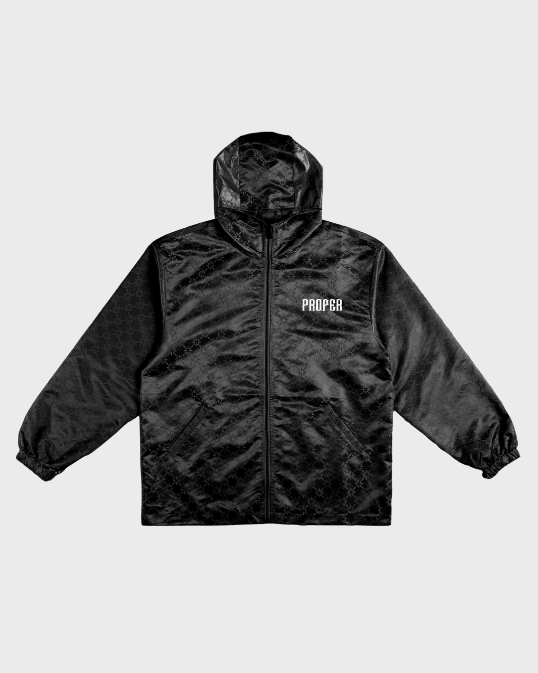PROPER CHROME JACKET BLACK - Proper Streetwear