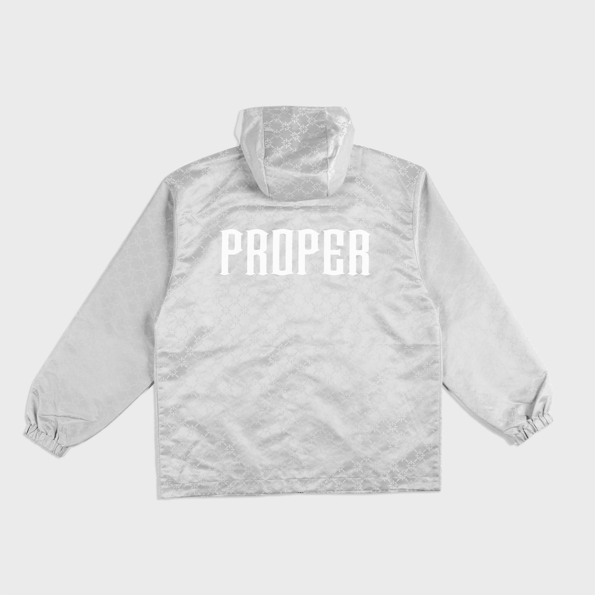 PROPER CHROME JACKET GREY - Proper Streetwear