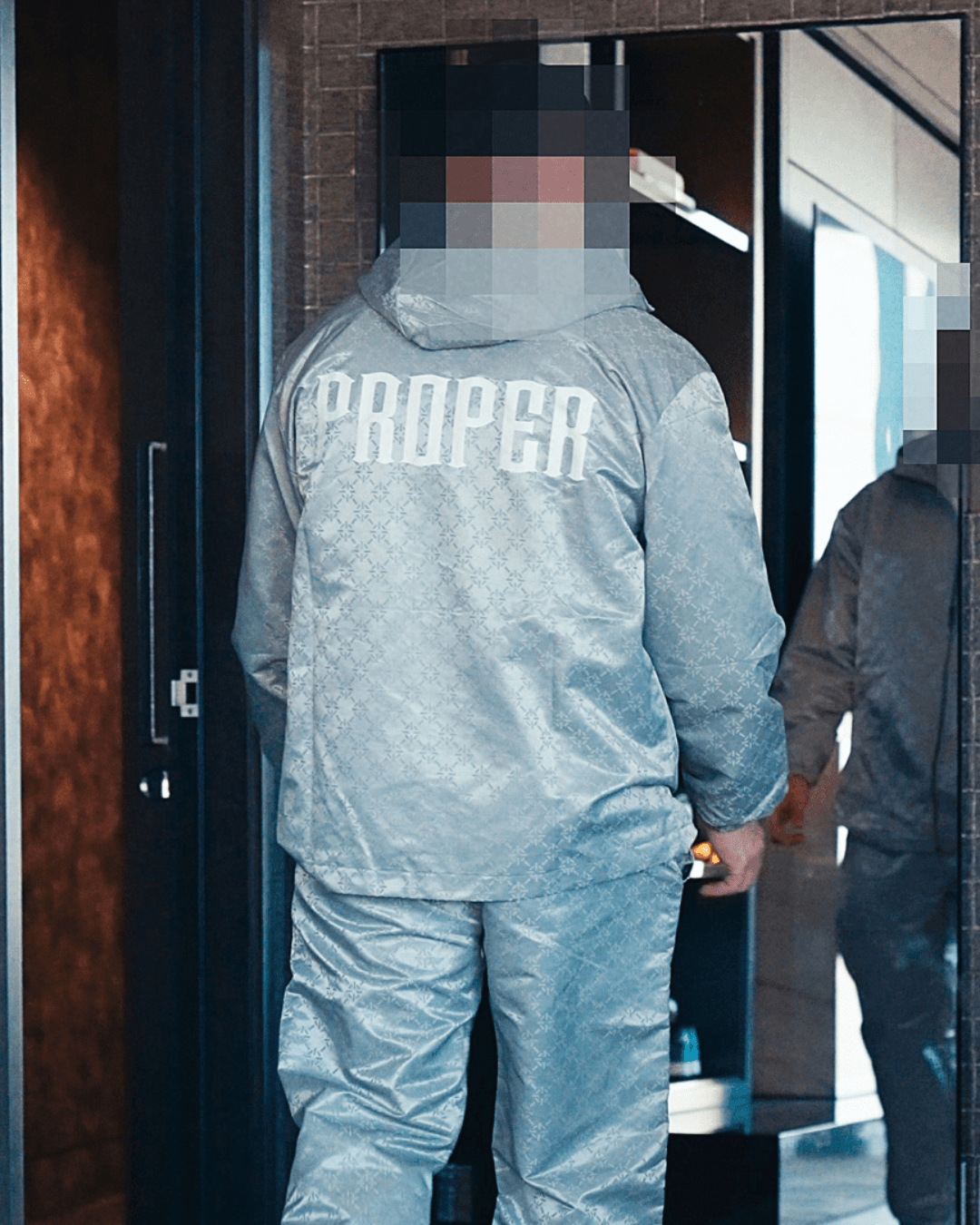 PROPER CHROME JACKET GREY - Proper Streetwear