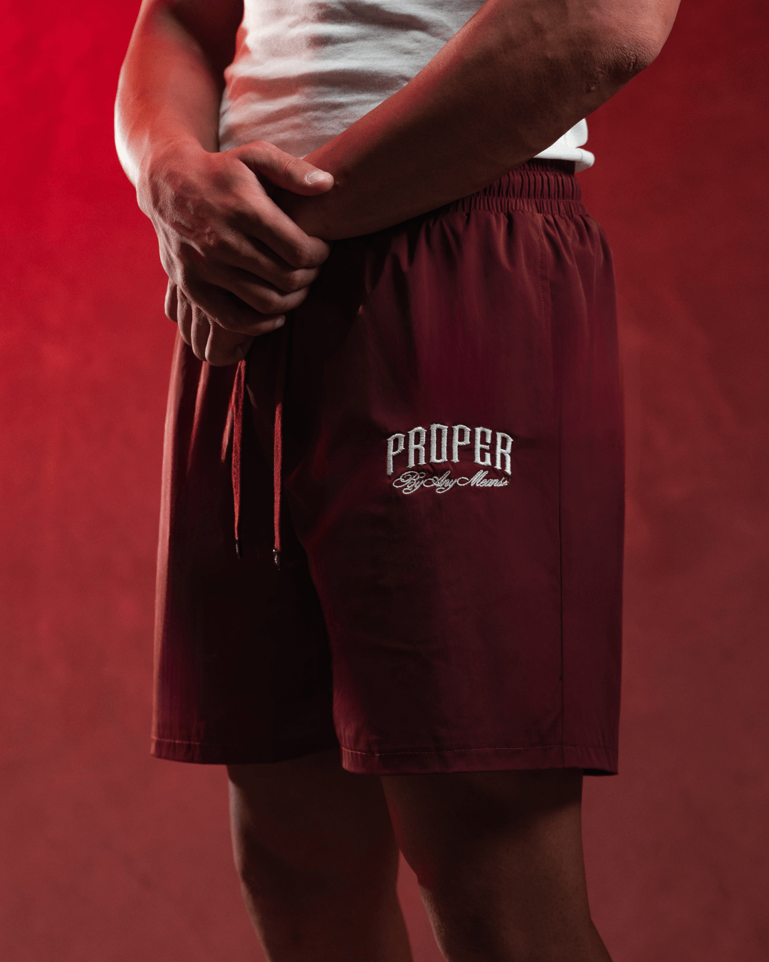 PROPER CURVED SWIM SHORTS - Proper Streetwear