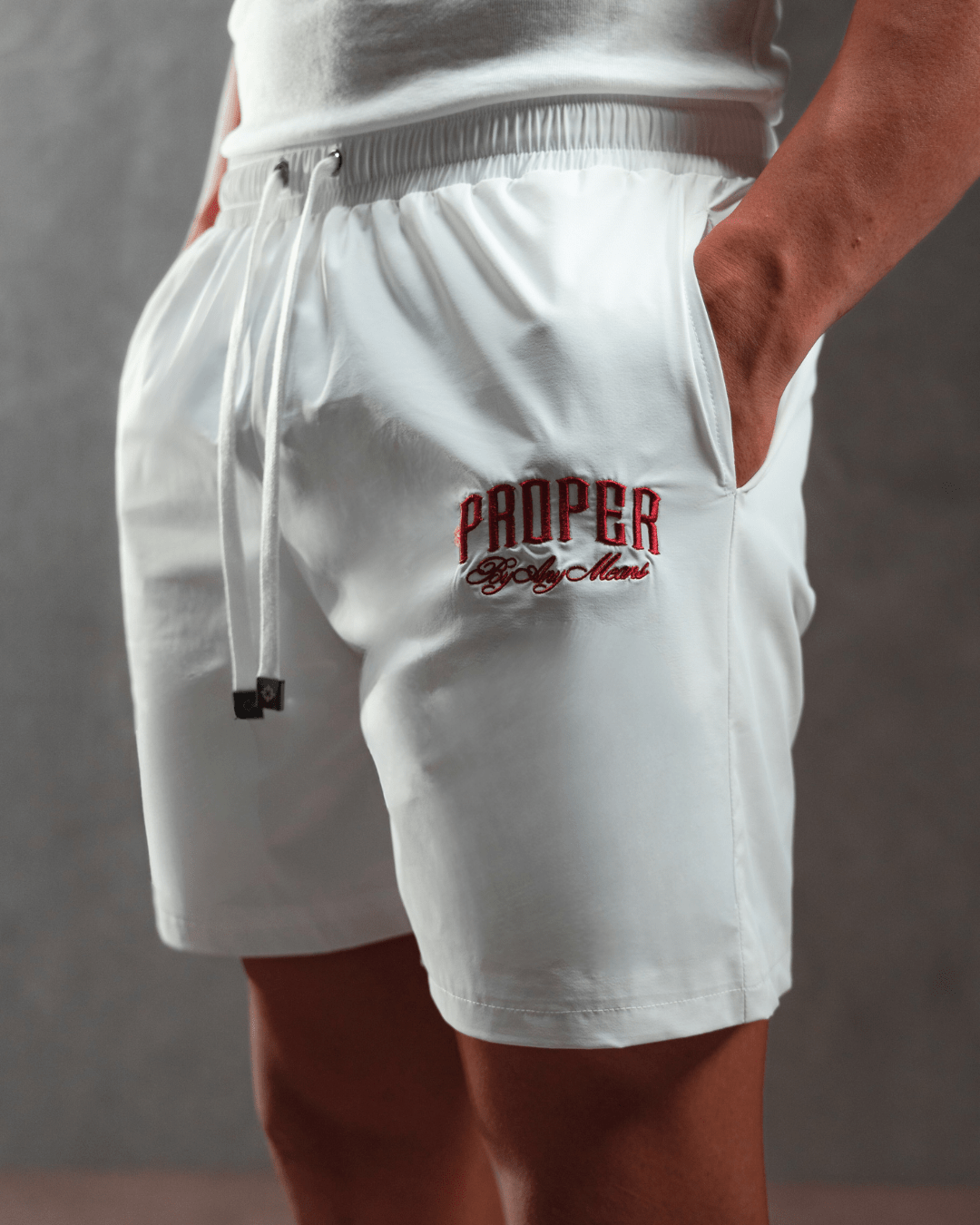 PROPER CURVED SWIM SHORTS - Proper Streetwear