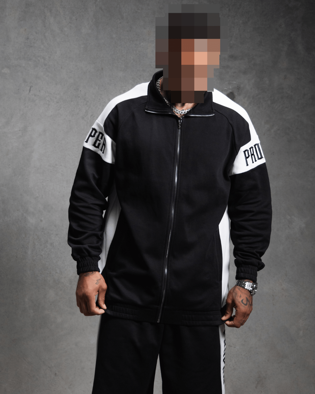 PROPER DIVISION ZIP UP JACKET - Proper Streetwear