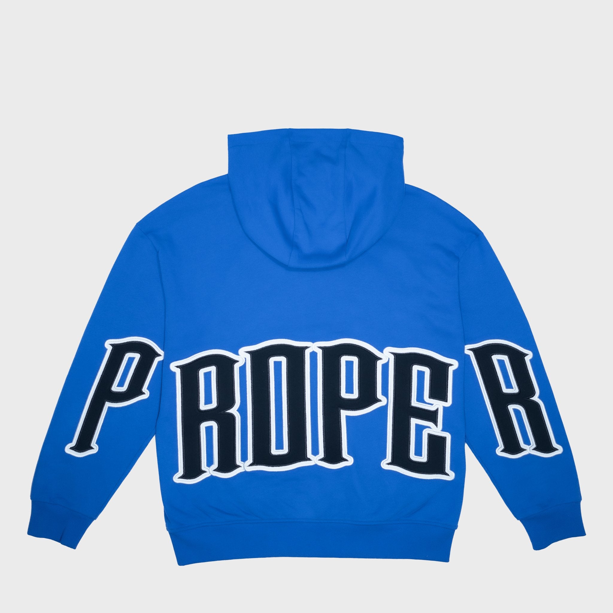 PROPER GENERAL HOODIE BLUE BLACK