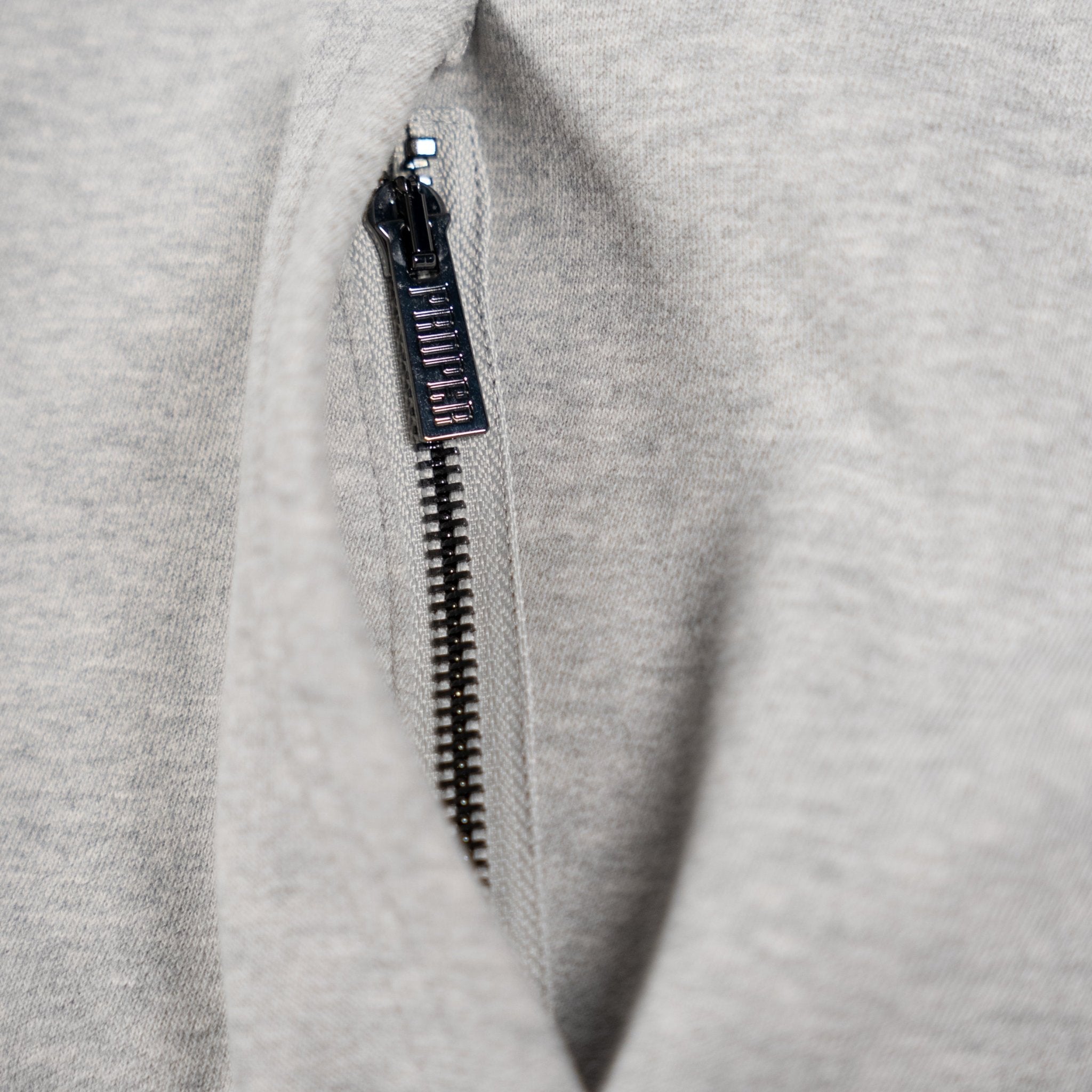 PROPER GENERAL HOODIE GREY/BLACK - Proper Streetwear