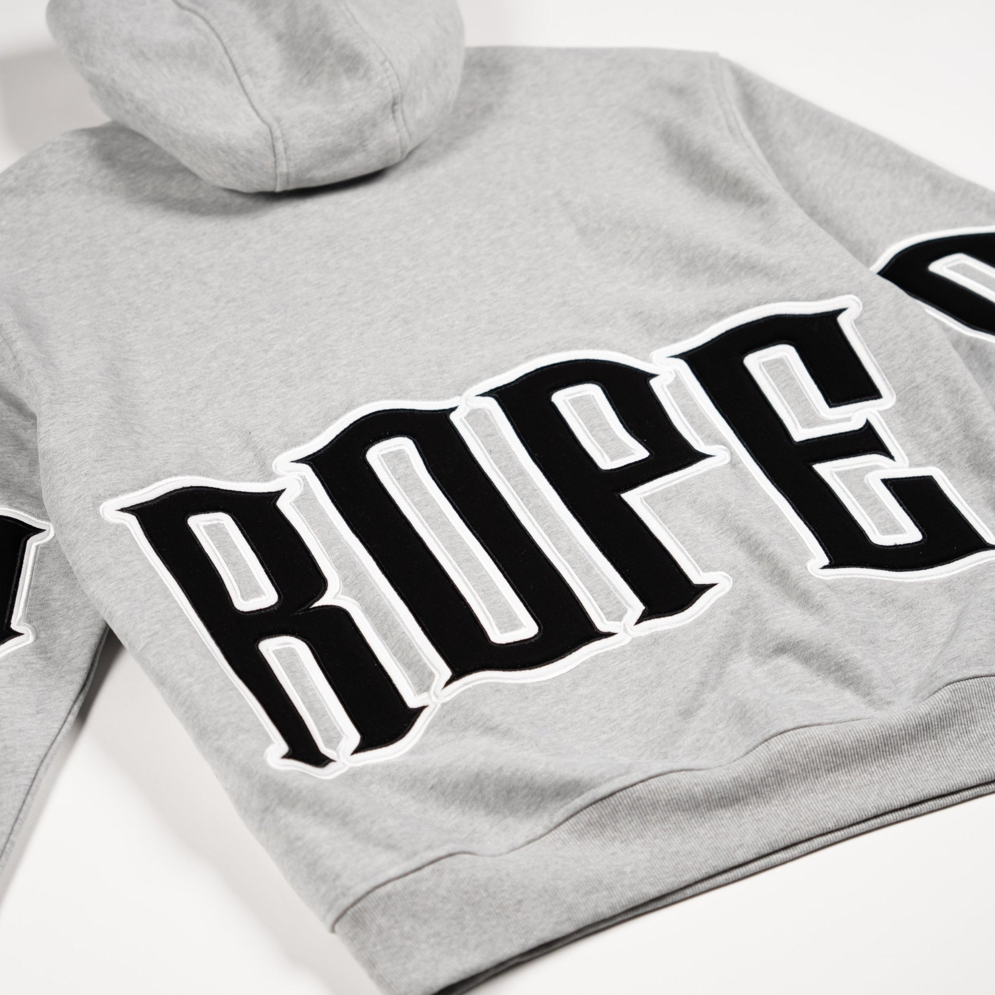 PROPER GENERAL HOODIE GREY/BLACK - Proper Streetwear