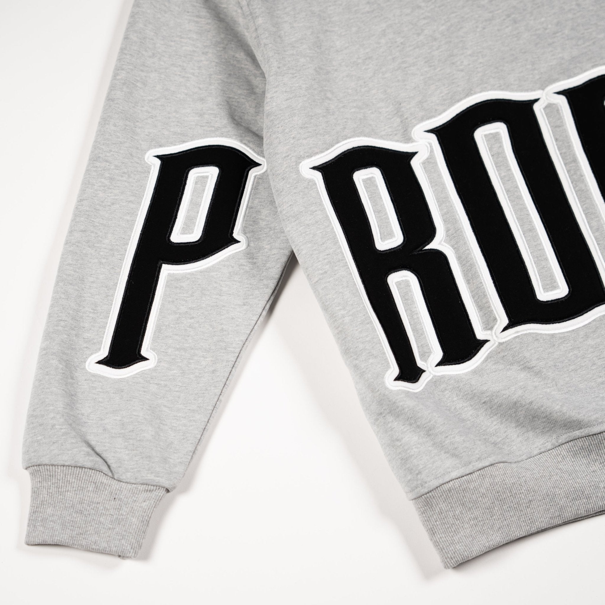 PROPER GENERAL HOODIE GREY/BLACK - Proper Streetwear