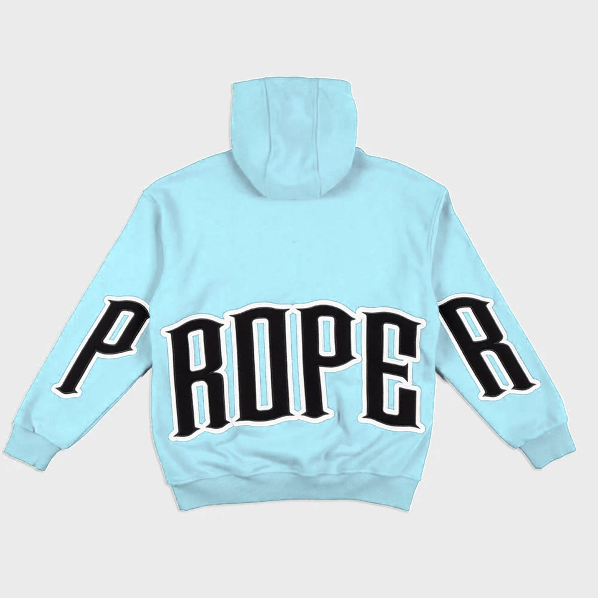 PROPER GENERAL HOODIE ICY BLUE - Proper Streetwear