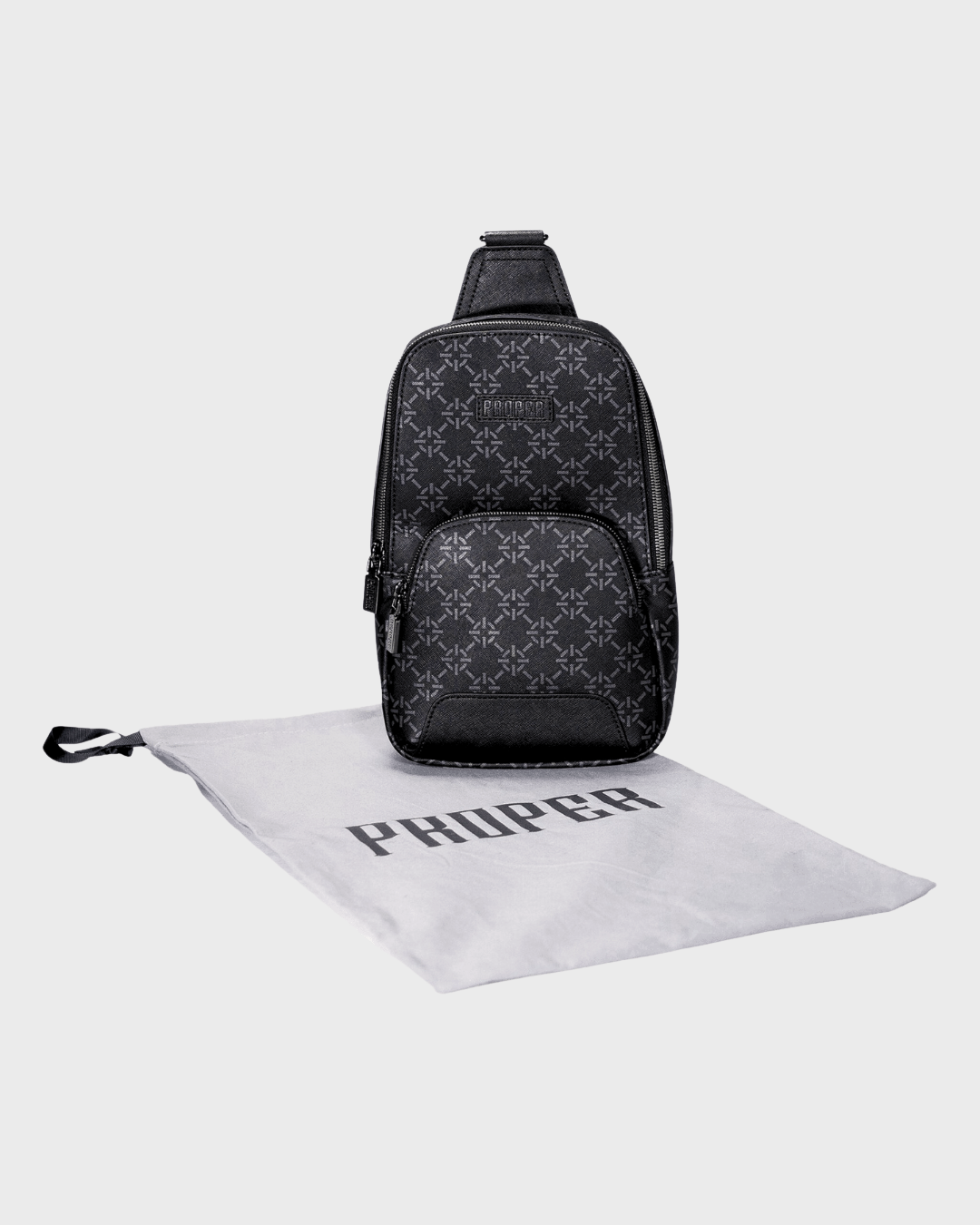 PROPER LEATHER SLING BAG - Proper Streetwear