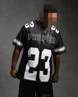 PROPER LEGACY NFL JERSEY BLACK - Proper Streetwear