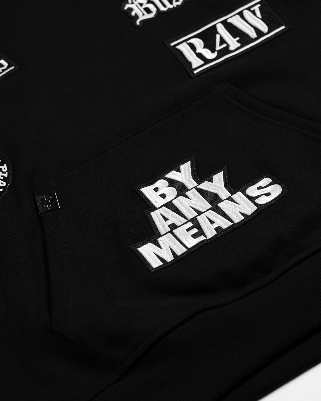 PROPER LOGO HOODIE BLACK - Proper Streetwear