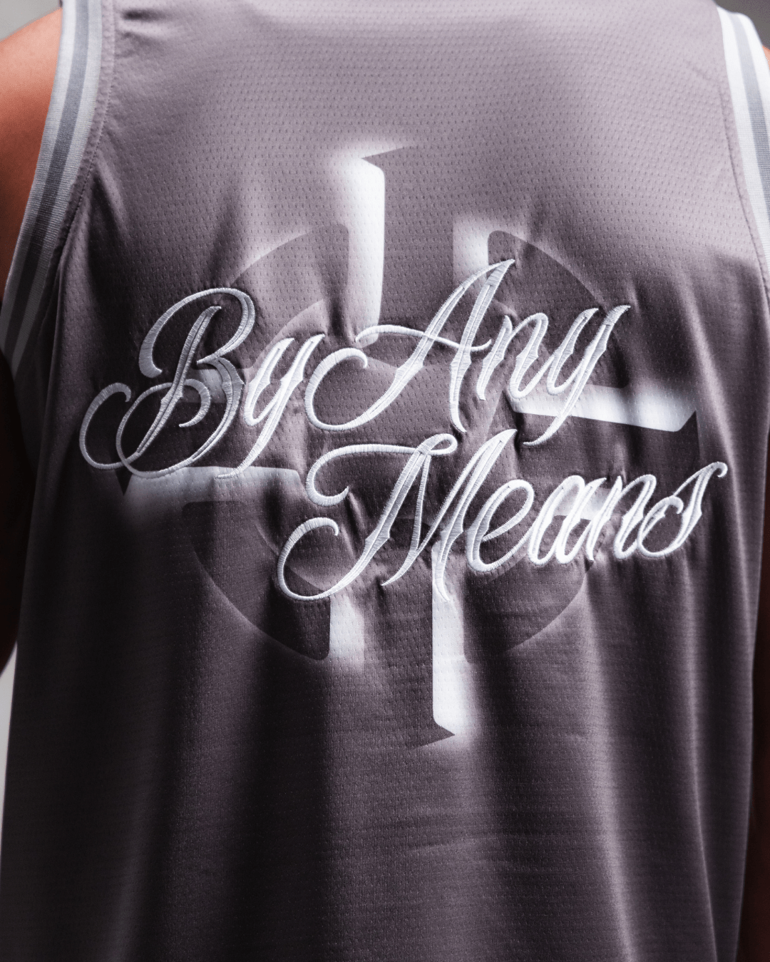 PROPER OFFSET BASKETBALL JERSEY CHARCOAL - Proper Streetwear