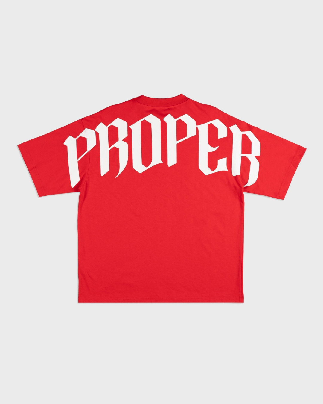 PROPER OG OVERSIZED TEE RED/WHITE - Proper Streetwear