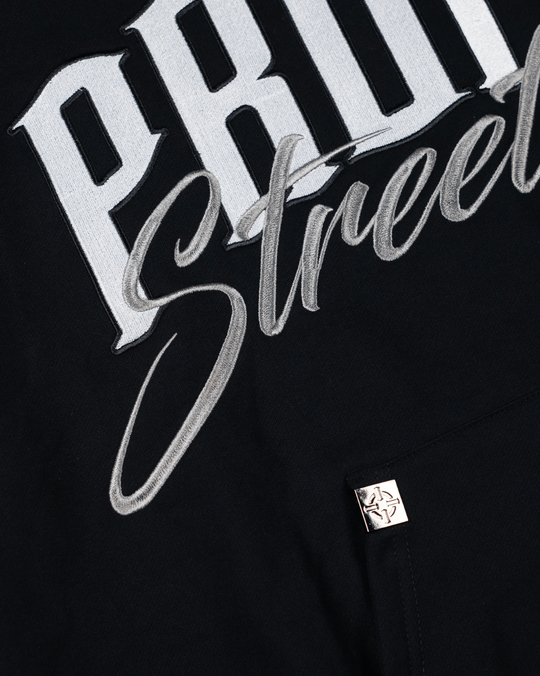 PROPER SIGNATURE HOODIE BLACK/GREY - Proper Streetwear