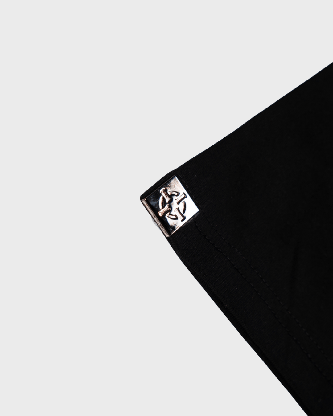 PROPER SIGNATURE OVERSIZED TEE BLACK/ICY BLUE - Proper Streetwear