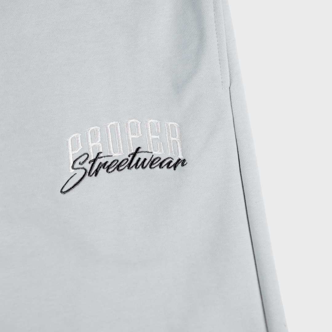 PROPER SIGNATURE SHORTS GREY - Proper Streetwear