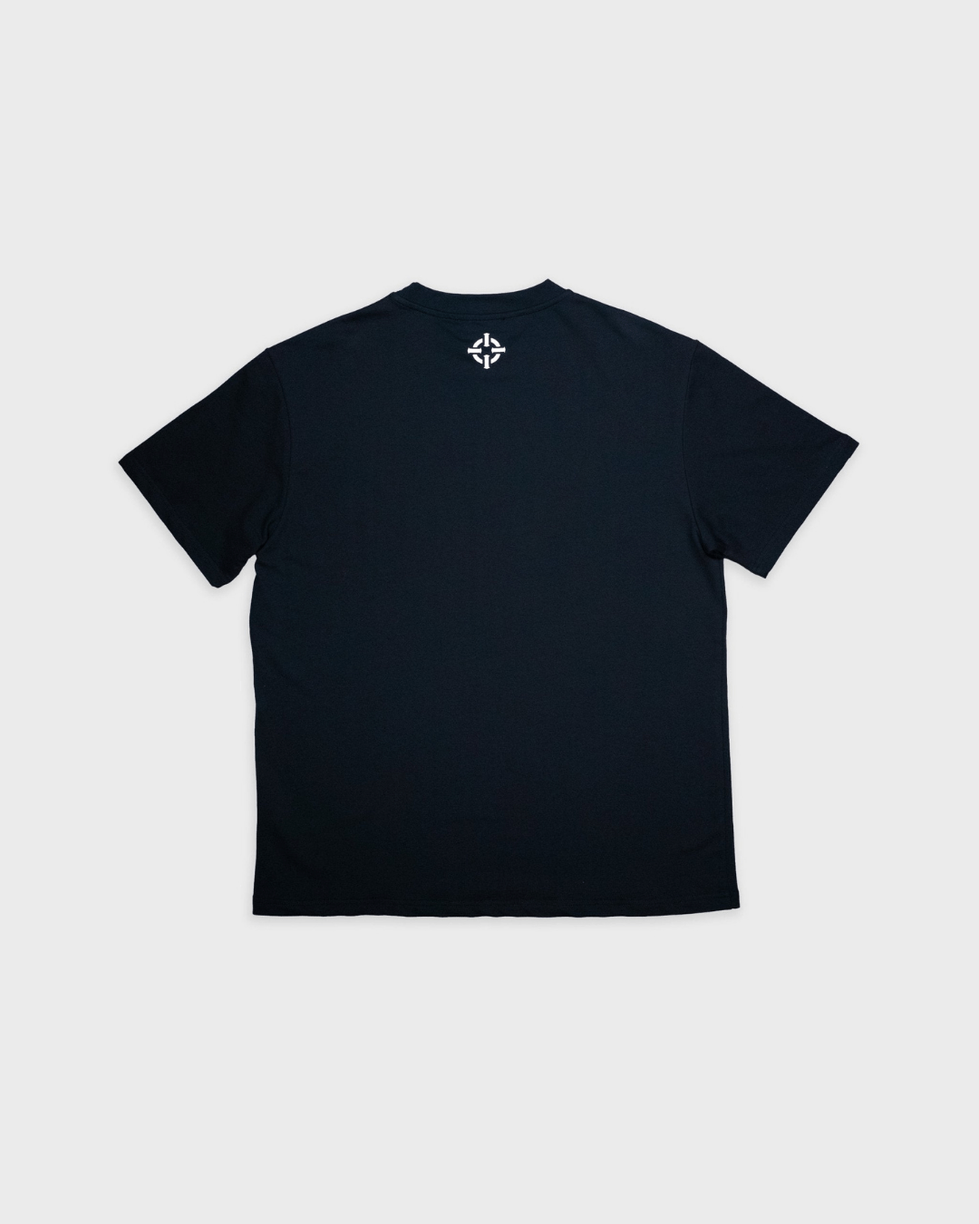 PROPER SPRAY FITTED TEE BLACK/WHITE - Proper Streetwear