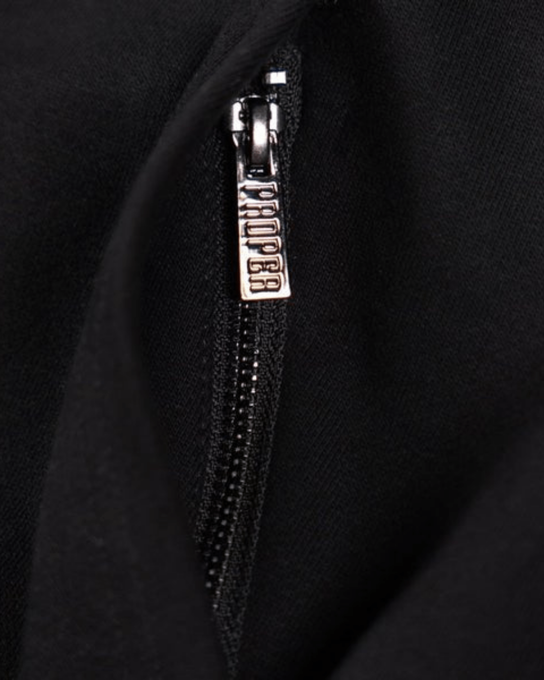 PROPER TARGET HOODIE BLACK/TIFFANY BLUE - Proper Streetwear