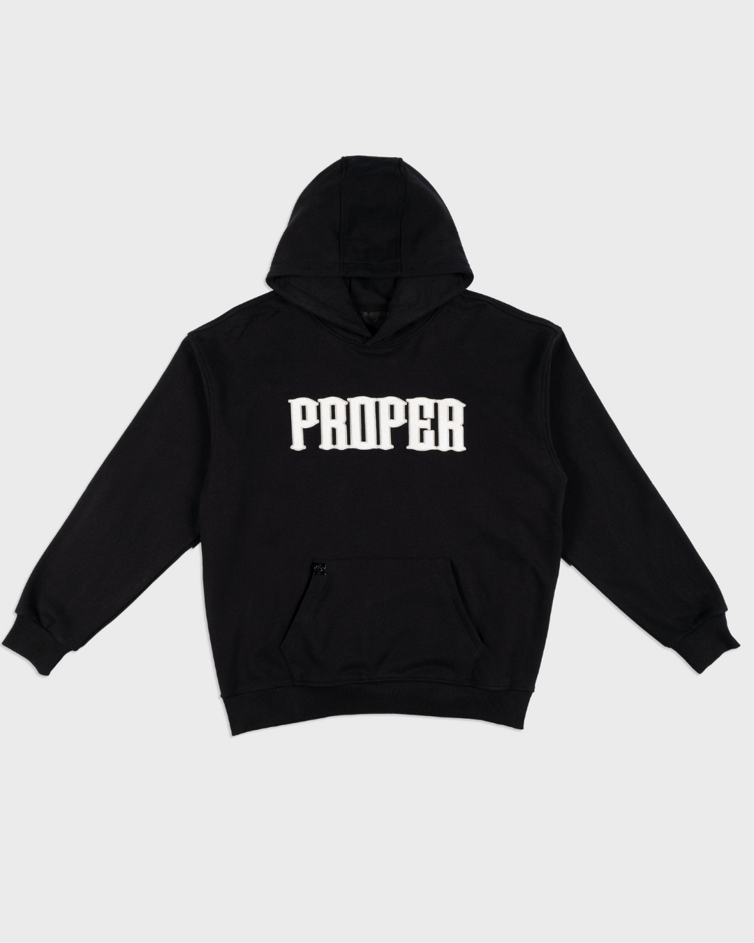 PROPER TARGET HOODIE BLACK/WHITE - Proper Streetwear