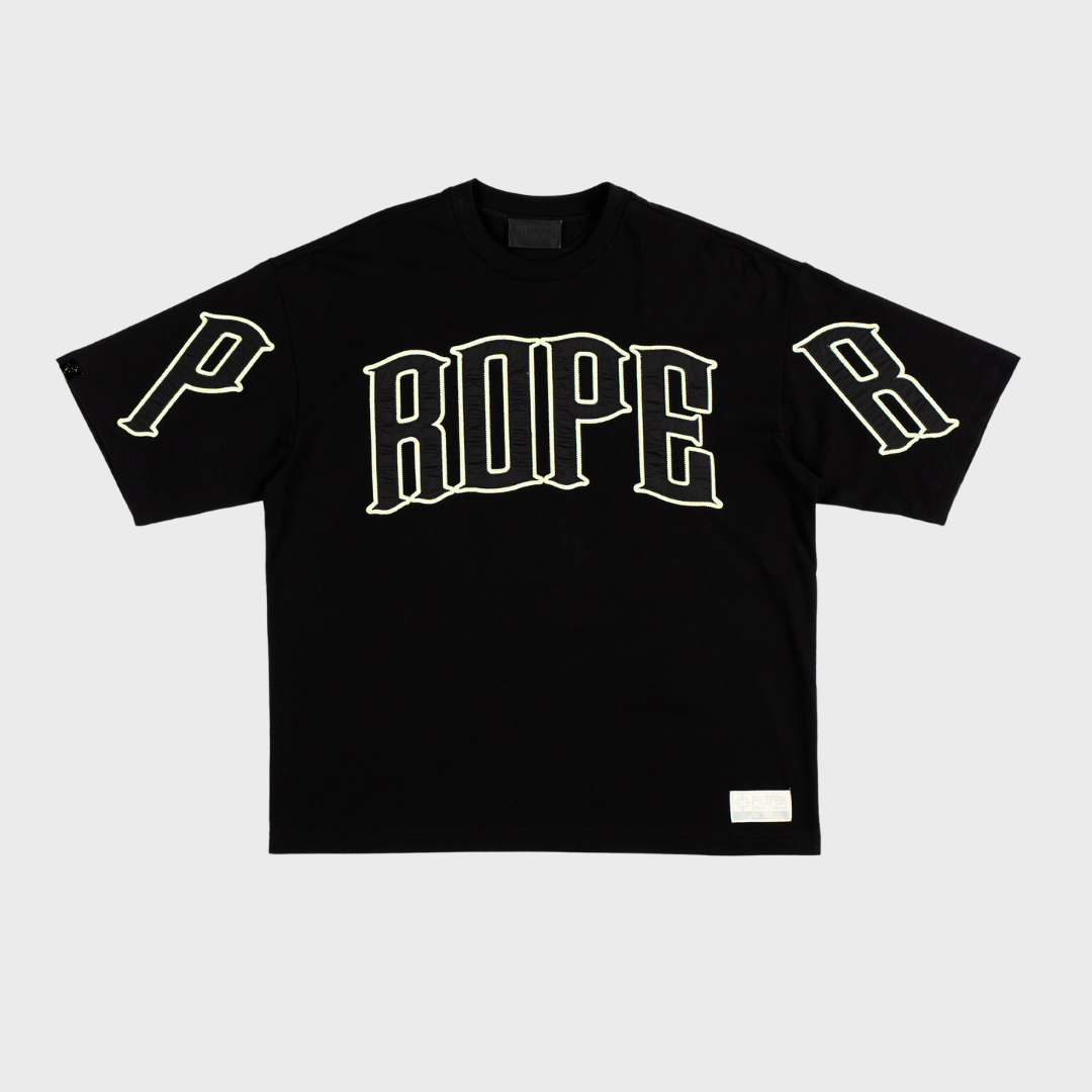 PROPER TARGET OVERSIZED TEE BLACK/GREEN - Proper Streetwear