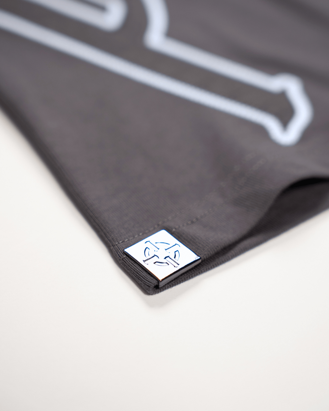 PROPER TARGET OVERSIZED TEE CHARCOAL/WHITE - Proper Streetwear